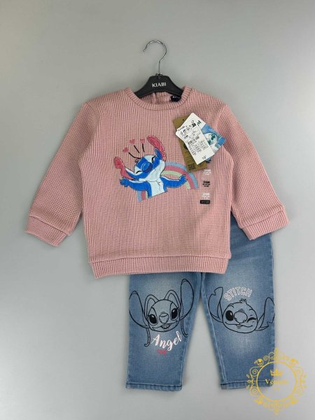 طقم بيبي بناتي خريفي KIABI